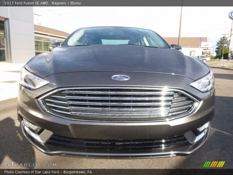 Magnetic / Ebony 2017 Ford Fusion SE AWD
