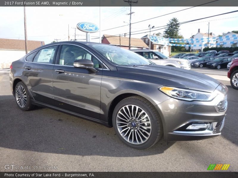 Magnetic / Ebony 2017 Ford Fusion SE AWD