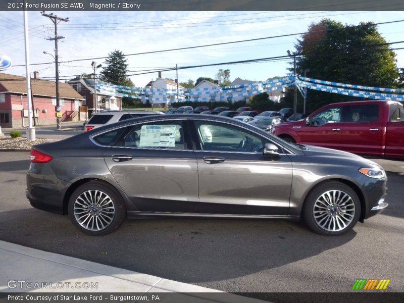 Magnetic / Ebony 2017 Ford Fusion SE AWD