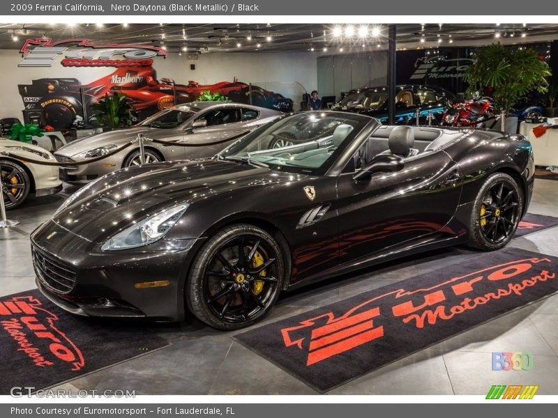 Nero Daytona (Black Metallic) / Black 2009 Ferrari California