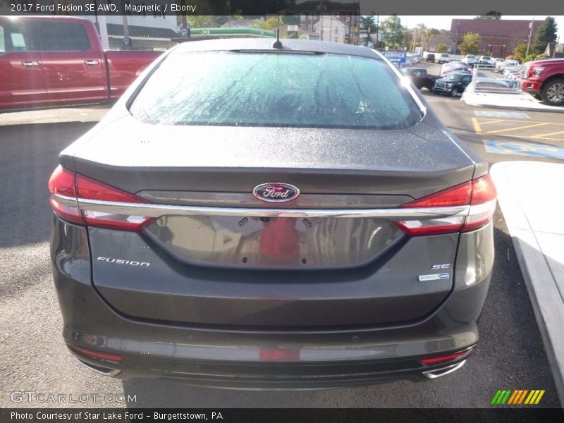 Magnetic / Ebony 2017 Ford Fusion SE AWD
