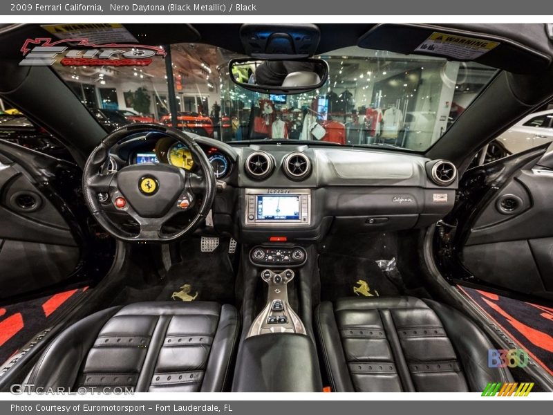 Nero Daytona (Black Metallic) / Black 2009 Ferrari California