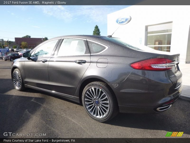 Magnetic / Ebony 2017 Ford Fusion SE AWD