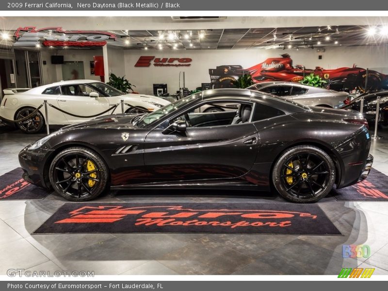 Nero Daytona (Black Metallic) / Black 2009 Ferrari California