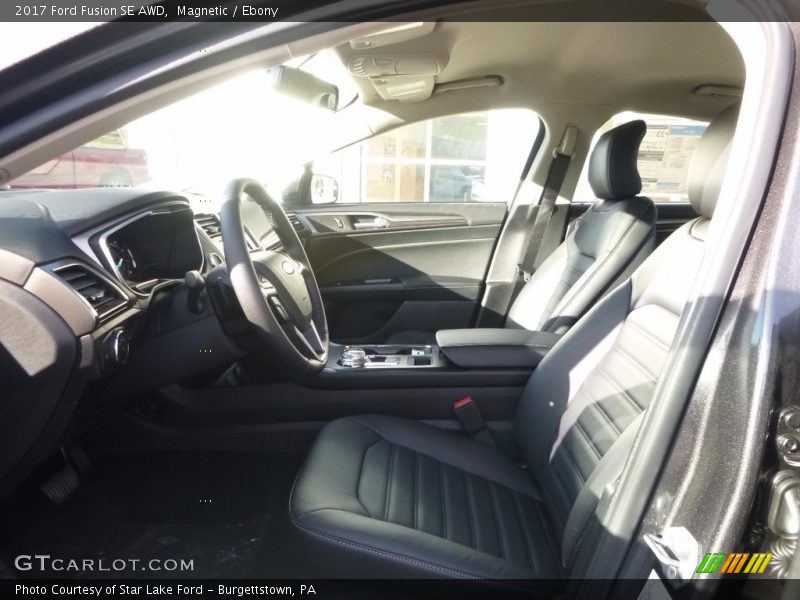 Magnetic / Ebony 2017 Ford Fusion SE AWD