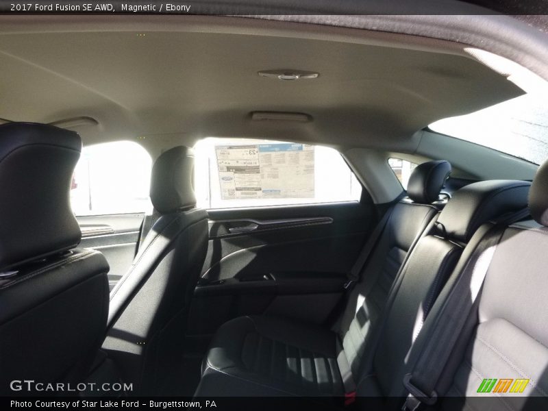 Magnetic / Ebony 2017 Ford Fusion SE AWD