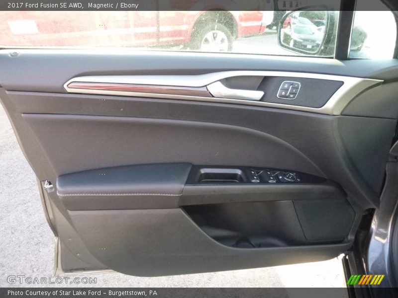 Magnetic / Ebony 2017 Ford Fusion SE AWD