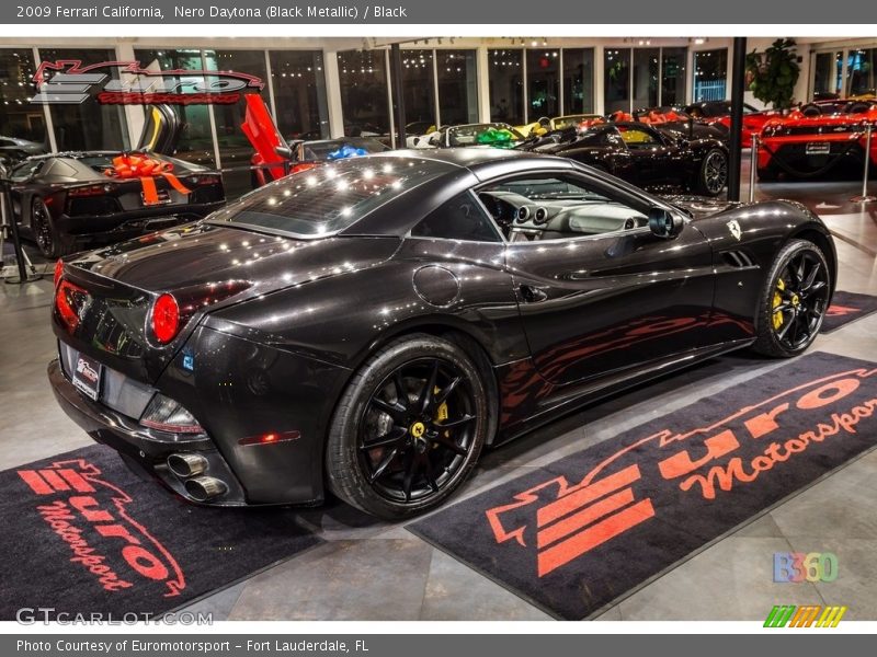 Nero Daytona (Black Metallic) / Black 2009 Ferrari California