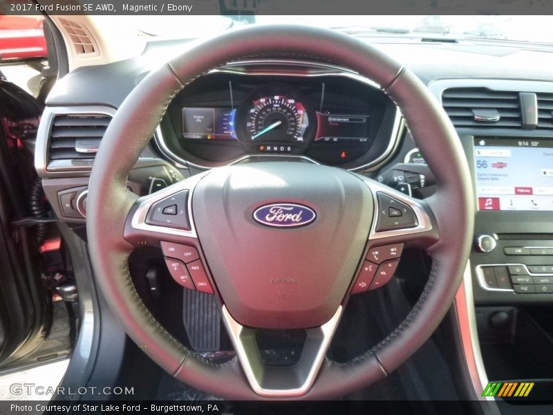 Magnetic / Ebony 2017 Ford Fusion SE AWD