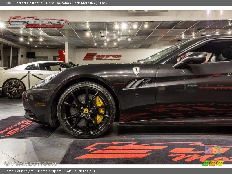 Nero Daytona (Black Metallic) / Black 2009 Ferrari California