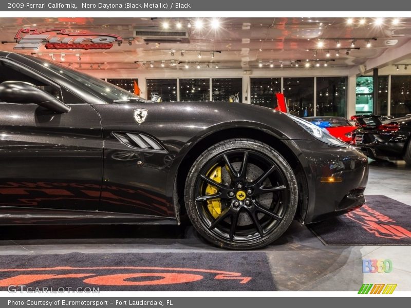 Nero Daytona (Black Metallic) / Black 2009 Ferrari California