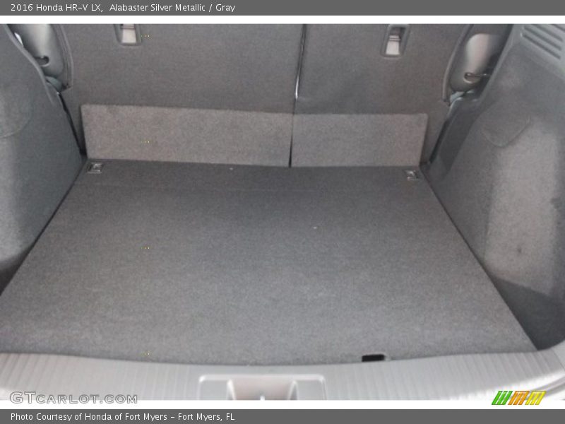 Alabaster Silver Metallic / Gray 2016 Honda HR-V LX