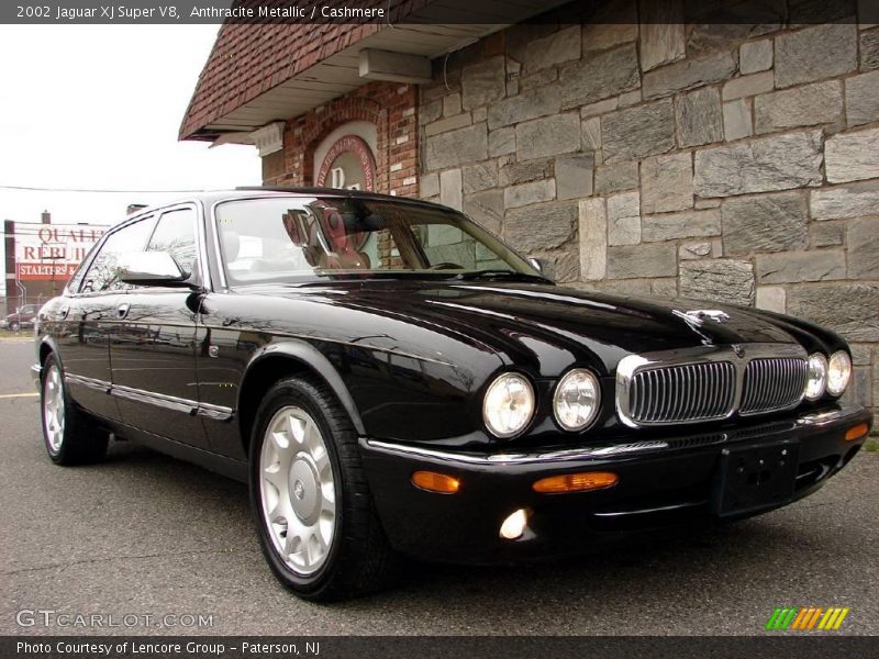 Anthracite Metallic / Cashmere 2002 Jaguar XJ Super V8