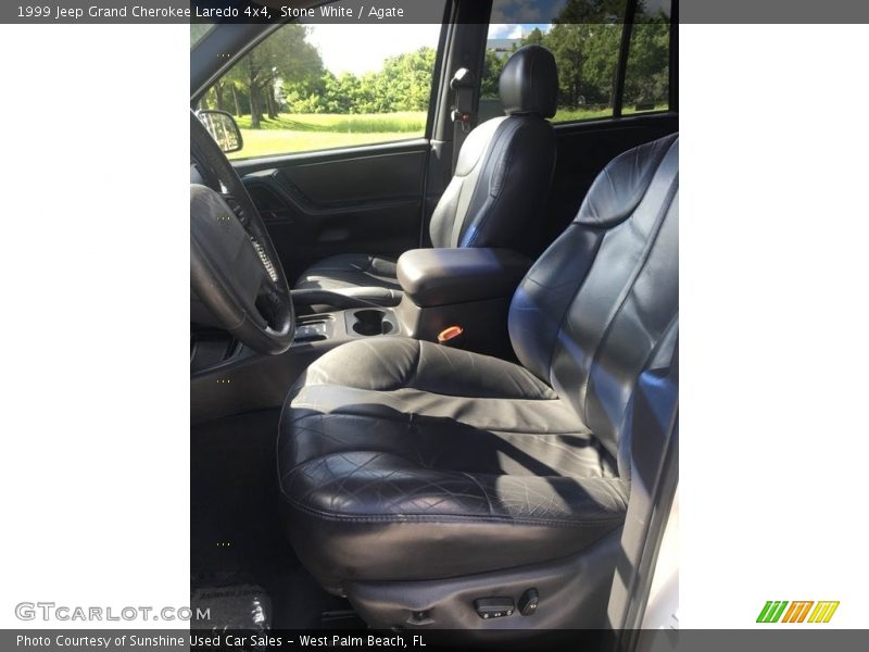 Stone White / Agate 1999 Jeep Grand Cherokee Laredo 4x4