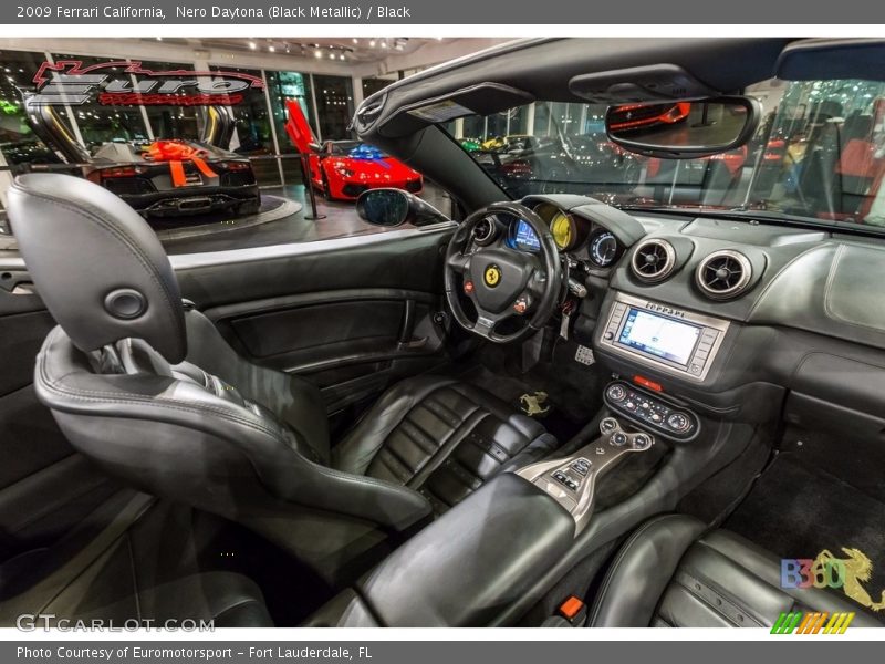 Nero Daytona (Black Metallic) / Black 2009 Ferrari California