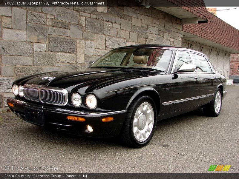 Anthracite Metallic / Cashmere 2002 Jaguar XJ Super V8