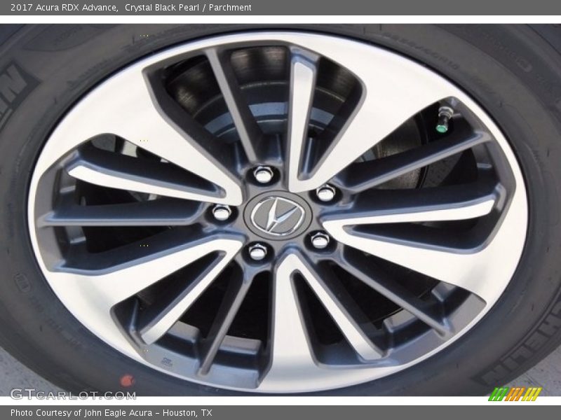 Crystal Black Pearl / Parchment 2017 Acura RDX Advance