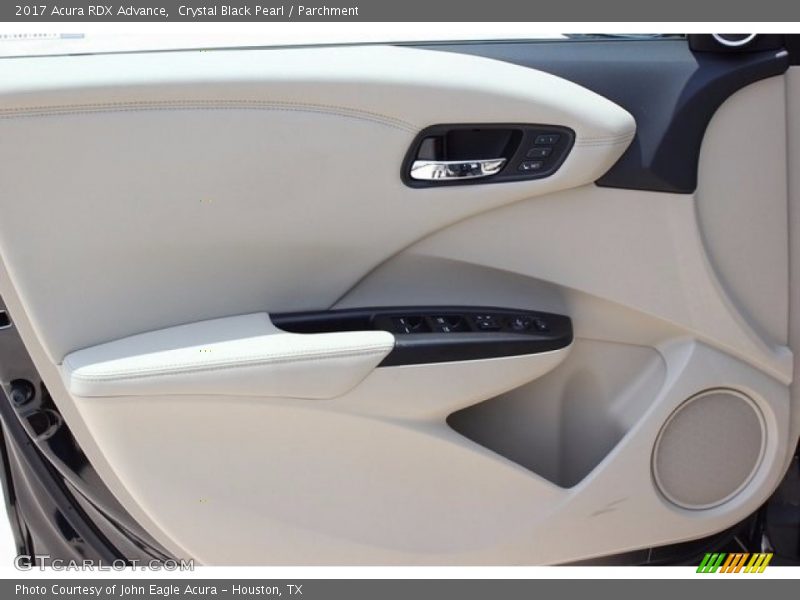 Crystal Black Pearl / Parchment 2017 Acura RDX Advance