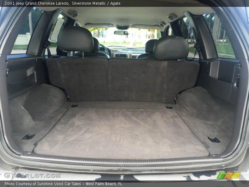 Silverstone Metallic / Agate 2001 Jeep Grand Cherokee Laredo