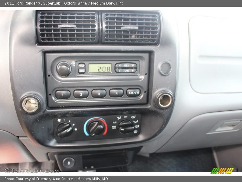 Oxford White / Medium Dark Flint 2011 Ford Ranger XL SuperCab