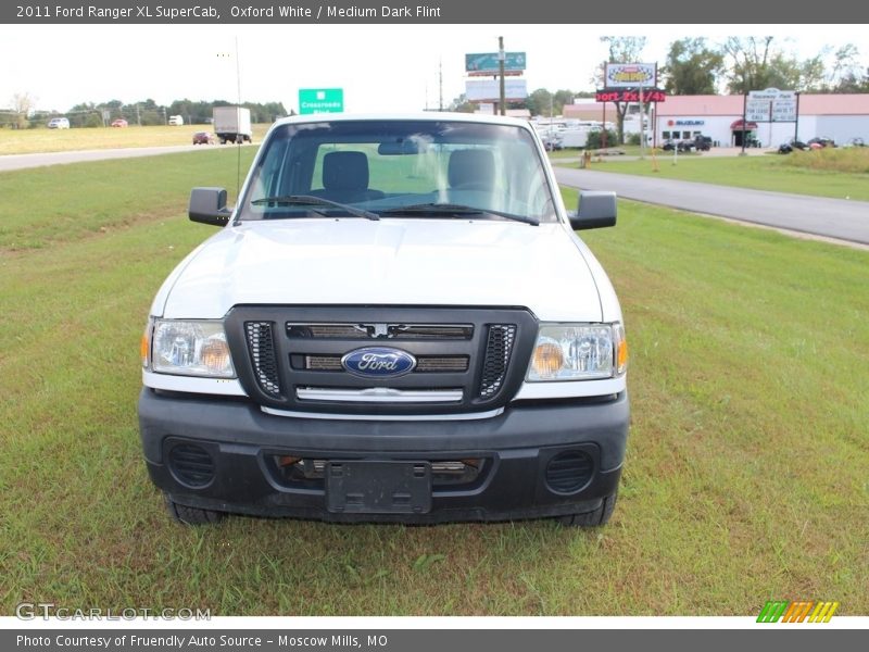 Oxford White / Medium Dark Flint 2011 Ford Ranger XL SuperCab