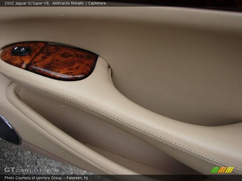 Anthracite Metallic / Cashmere 2002 Jaguar XJ Super V8