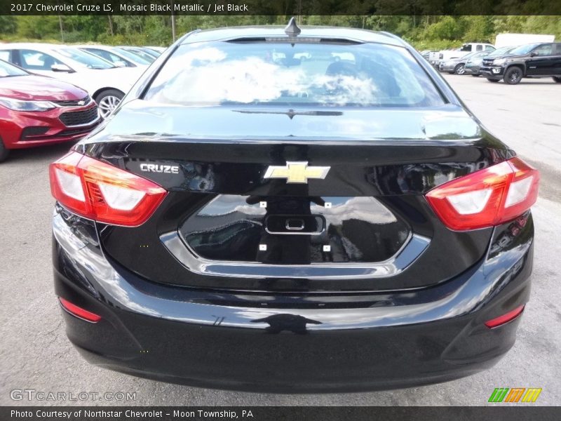 Mosaic Black Metallic / Jet Black 2017 Chevrolet Cruze LS