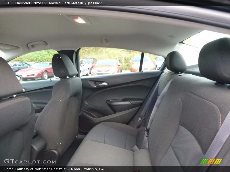Mosaic Black Metallic / Jet Black 2017 Chevrolet Cruze LS