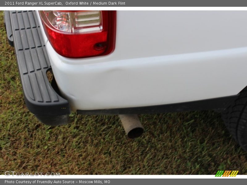 Oxford White / Medium Dark Flint 2011 Ford Ranger XL SuperCab