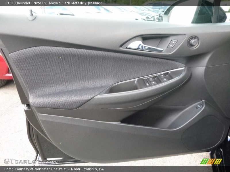 Mosaic Black Metallic / Jet Black 2017 Chevrolet Cruze LS