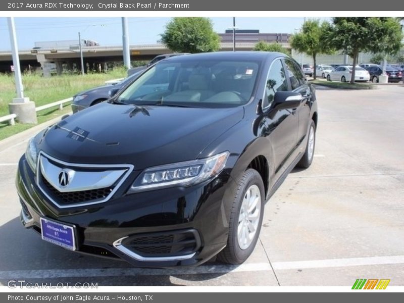 Crystal Black Pearl / Parchment 2017 Acura RDX Technology