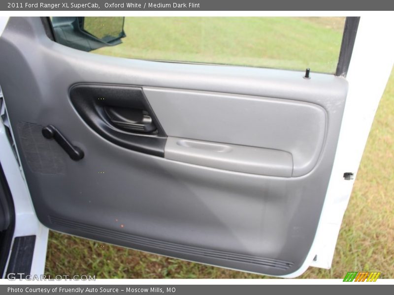 Oxford White / Medium Dark Flint 2011 Ford Ranger XL SuperCab