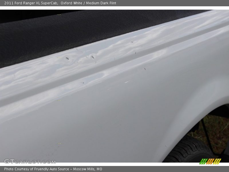 Oxford White / Medium Dark Flint 2011 Ford Ranger XL SuperCab