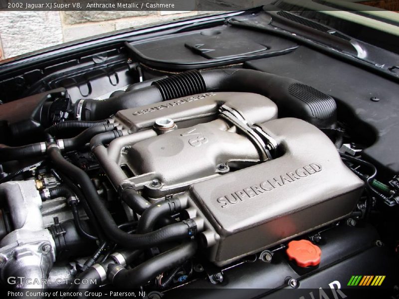 Anthracite Metallic / Cashmere 2002 Jaguar XJ Super V8
