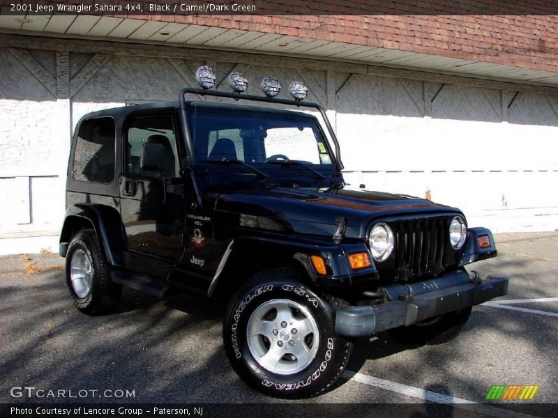 Black / Camel/Dark Green 2001 Jeep Wrangler Sahara 4x4
