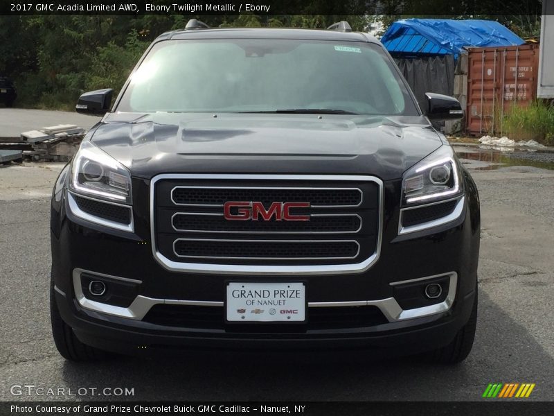 Ebony Twilight Metallic / Ebony 2017 GMC Acadia Limited AWD