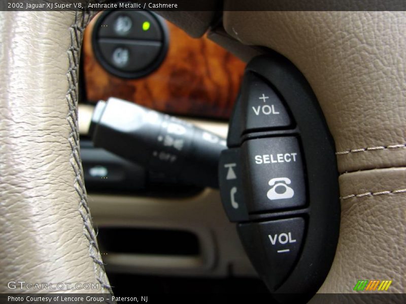 Anthracite Metallic / Cashmere 2002 Jaguar XJ Super V8