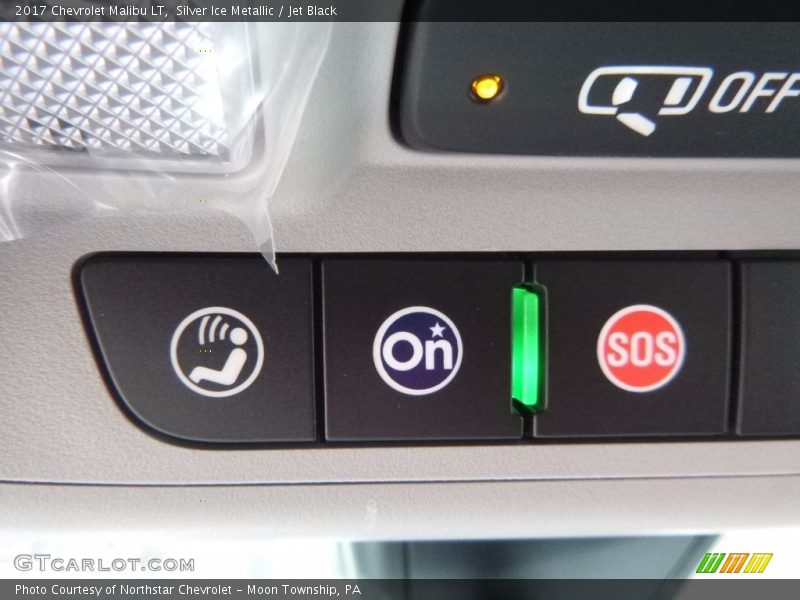 Silver Ice Metallic / Jet Black 2017 Chevrolet Malibu LT