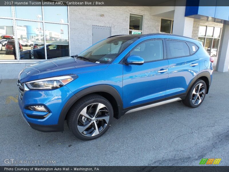 Front 3/4 View of 2017 Tucson Limited AWD