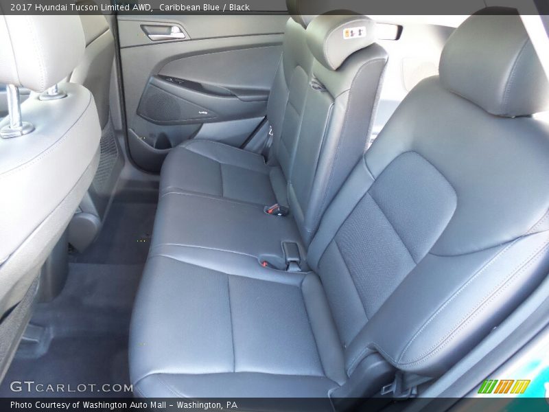 Caribbean Blue / Black 2017 Hyundai Tucson Limited AWD