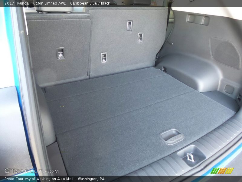 Caribbean Blue / Black 2017 Hyundai Tucson Limited AWD