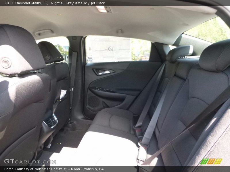 Nightfall Gray Metallic / Jet Black 2017 Chevrolet Malibu LT