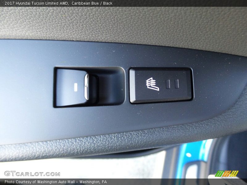 Caribbean Blue / Black 2017 Hyundai Tucson Limited AWD