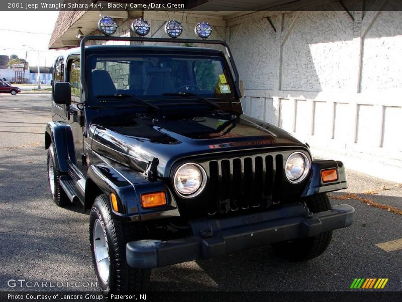 Black / Camel/Dark Green 2001 Jeep Wrangler Sahara 4x4
