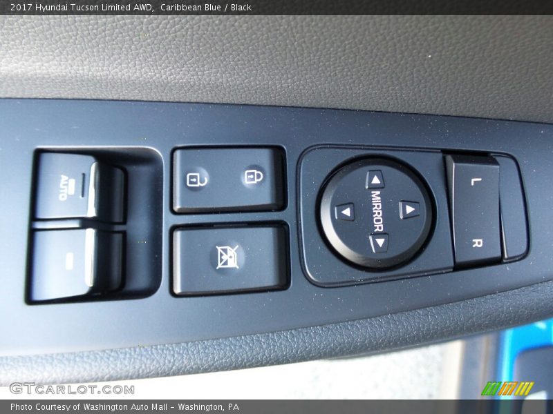 Caribbean Blue / Black 2017 Hyundai Tucson Limited AWD