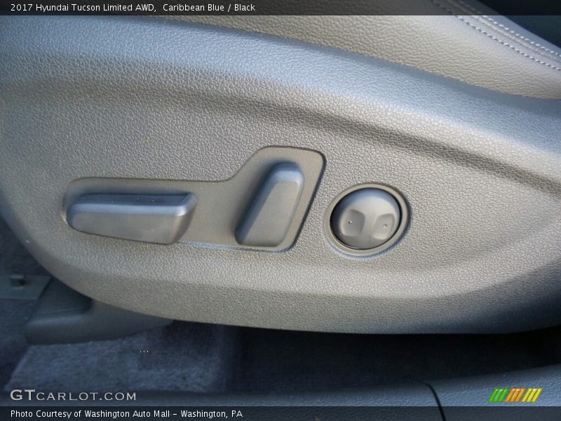 Caribbean Blue / Black 2017 Hyundai Tucson Limited AWD