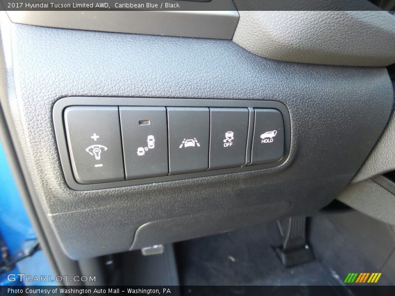 Caribbean Blue / Black 2017 Hyundai Tucson Limited AWD