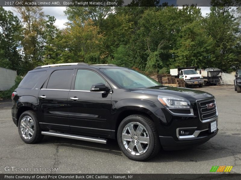 Ebony Twilight Metallic / Ebony 2017 GMC Acadia Limited AWD