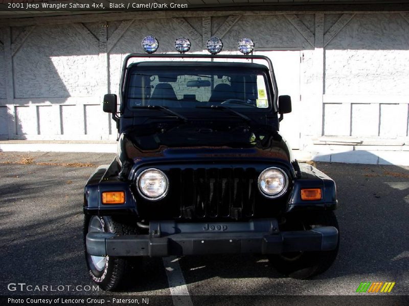 Black / Camel/Dark Green 2001 Jeep Wrangler Sahara 4x4