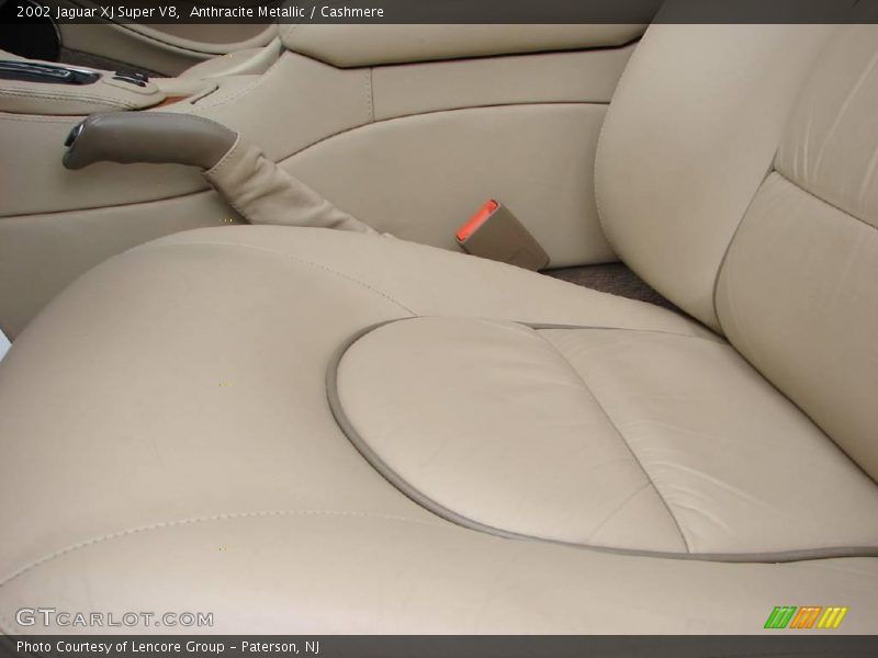 Anthracite Metallic / Cashmere 2002 Jaguar XJ Super V8
